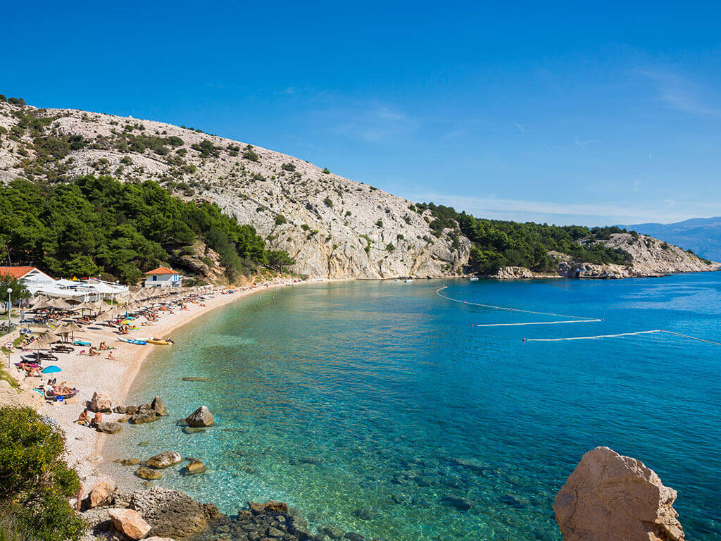 Mobilheime Auf Dem Bunculuka Naturist Camping Resort Insel Krk