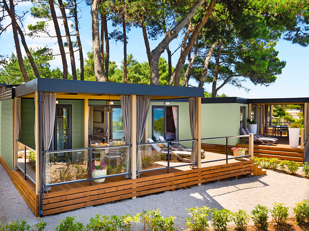 Jezevac Premium Camping Resort exterior mobile homes