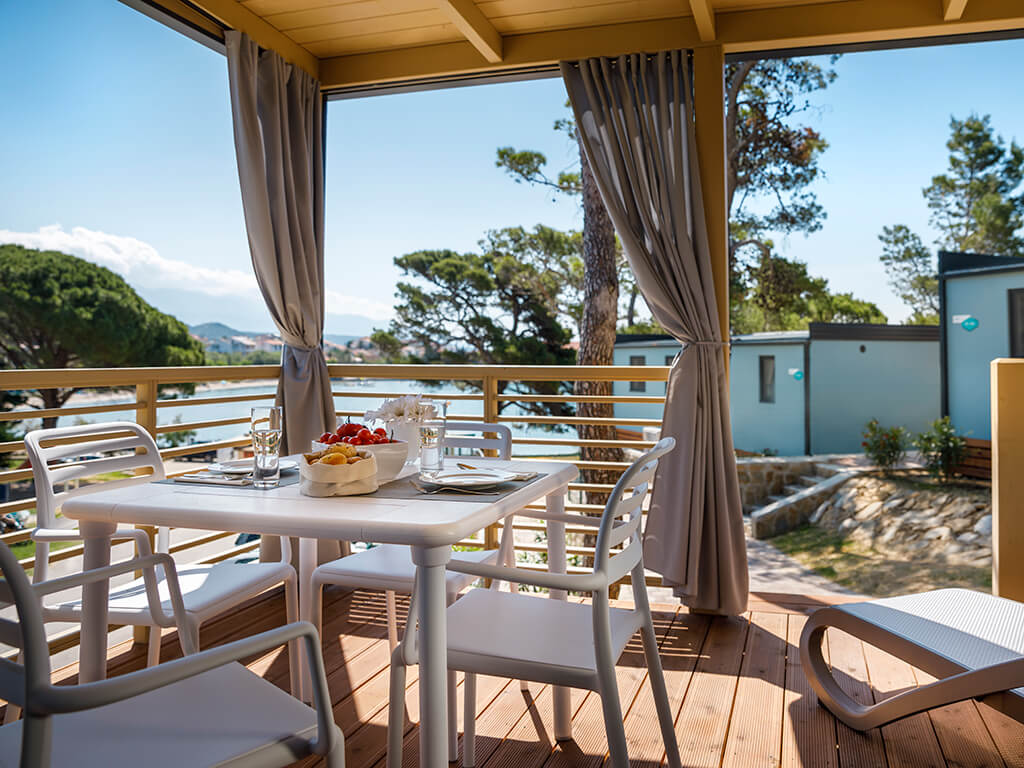 Padova Camping Resort Premium Romantic terrace