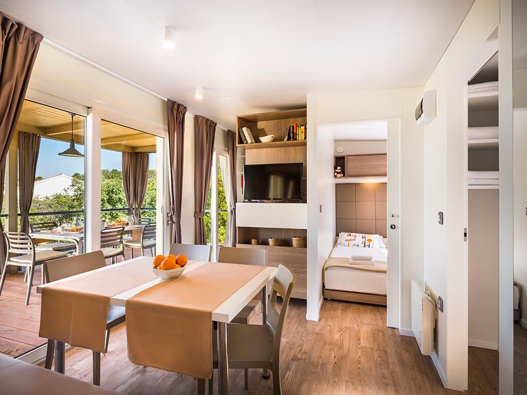Krk Premium Camping Resort Bella Vista Premium mobile homes interior