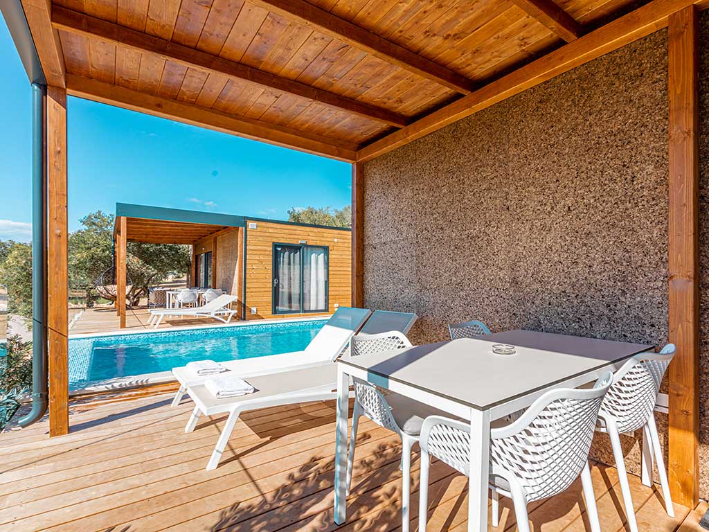 Olivia Green Camping Eco luxury camping villa Seaview and Pool Terrace
